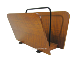 Krantenbak teak jaren 50