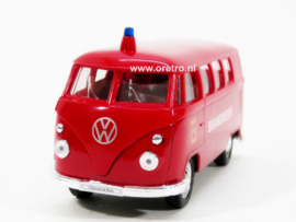 Modelauto VW bus T1 Brandweer  1:34
