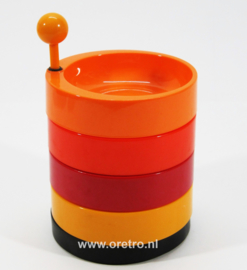 Snacktoren Emsa geel oranje rood