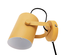 Wandlamp Snazzy geel