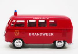 Modelauto VW bus T1 Brandweer  1:34