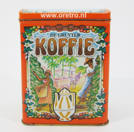 Blik de Gruijter koffie