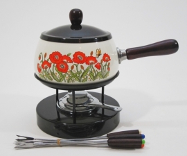 Fondue set jaren 70