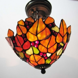 Hanglamp Tiffany Blad