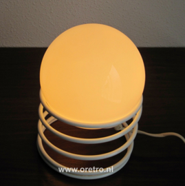 Tafellamp spiraallamp glasbol