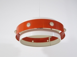 Hanglamp oranje jaren 50