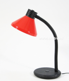 Bureaulamp oranje flexibel