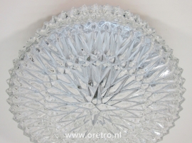 Plafonniere glas helder ster