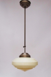 Hanglamp artdeco brons
