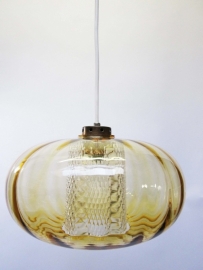 Hanglamp met glas in glas