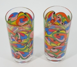 Drinkglazen multicolour