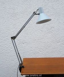 Architectenlamp grijs klemlamp