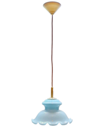 Hanglamp keukenkap blauw