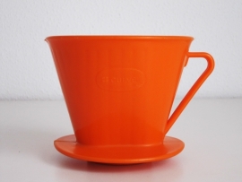 Koffiefilterhouder Curver oranje