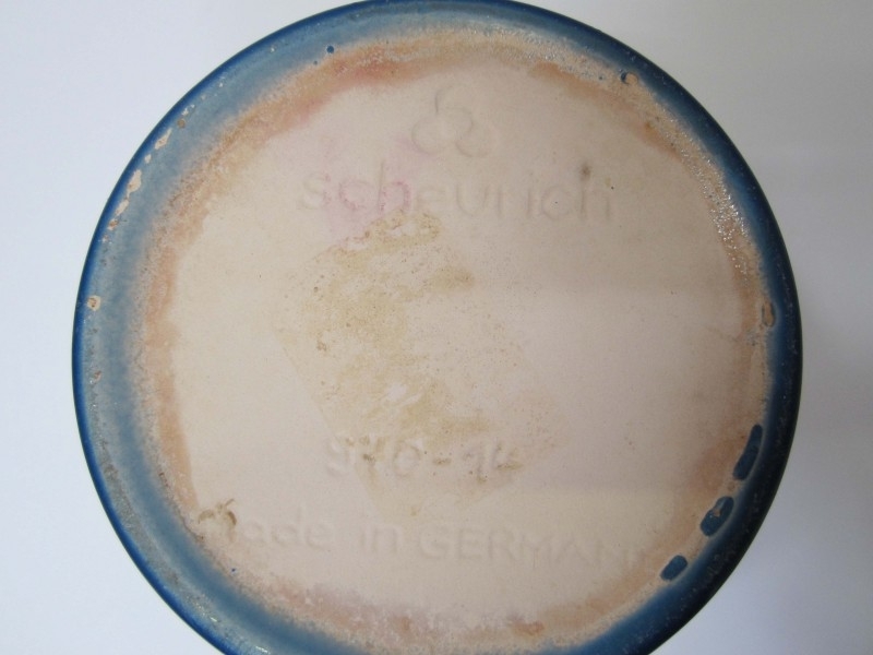 Bloempot Scheurich blauw | Vintage verkocht / sold |