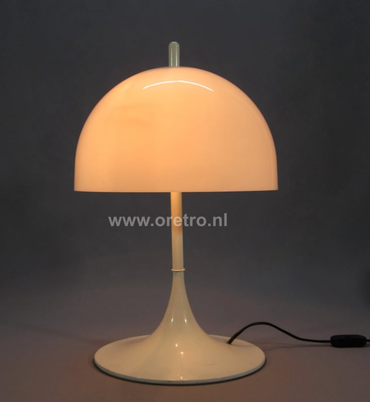 Vorming Graan Rusteloosheid Tafellamp Paddestoel Hema | Vintage verkocht / vintage sold | ORETRO