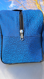 Travelbag  helanca petit motiv bleu