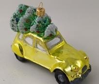 2CV jaune/or