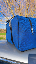 Travelbag  helanca petit motiv bleu