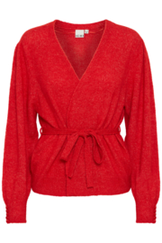 Ichi - Kamara Cardigan 12 Red