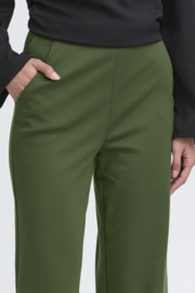 Ichi - Kate Wide Pants Rifle Green