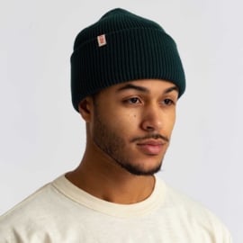 RVLT - Big Fold-up Beanie Darkgreen