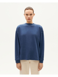 Thinking Mu - Freire Hemp Shirt Dark Heritage blue