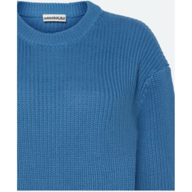 Minimum - Mikala Sweater Blue Ashes