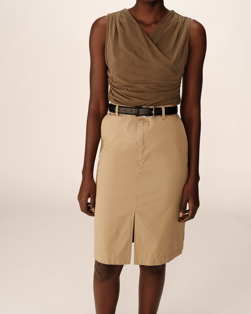 Grace & Mila - Pencil Skirt beige