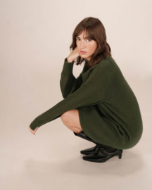 Grace & Mila - Sandrine Dress Khaki