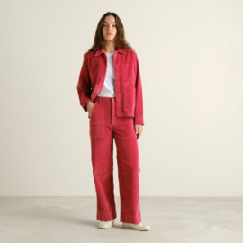 Dedicated - Vara Corduroy Worker Pants Holly Red