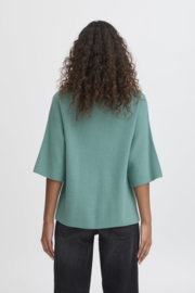 Ichi - Boston Midsleeve Sweater Beryl Green