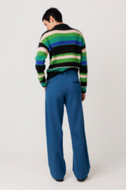 SKFK - Nekane Trousers Ocean Blue