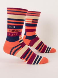 Men socks - Fun Person Alert