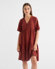 Thinking Mu - Teja Hemp Fresia Dress