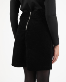 Wemoto - Black Corduroy Skirt