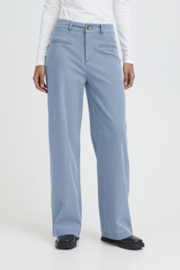 Ichi - Kate denim Pants Light Blue