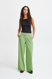 Ichi - Kate Long Wide Pants green tea