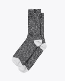 Wemoto - Ripon Knit Socks Black Melange