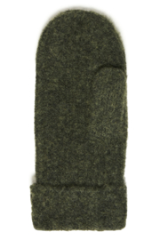 Ichi - Astrid Mittens Olive Green
