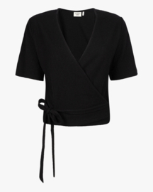 Another Label - Bine Wrap Top Black