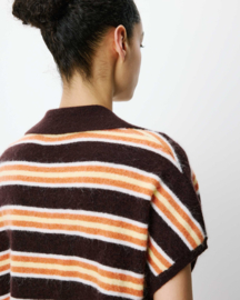 Grace & Mila - Aizen Polo Sweater Chocolat