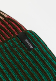 Selfhood - Rib Block Beanie green