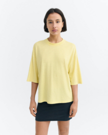 Thinking Mu - Custard Hemp Lena Tee