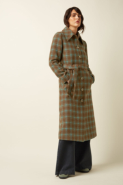 King Louie - Arabella Coat Coppa Check