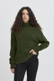 Ichi - Dasila Sweater 3 Rifle Green