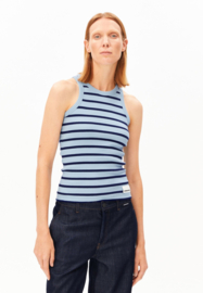 Armedangels - Kanitaa Stripes Top Blue Glow