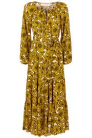 Traffic People - Woodstock dress Mustard