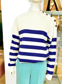 Ichi - Boston Longsleeve Stripes Medieval