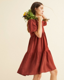 Thinking Mu - Teja Hemp Fresia Dress